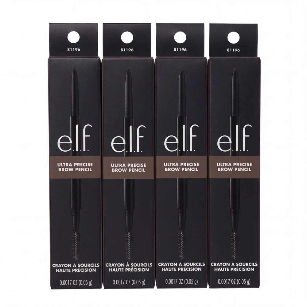 4 Pack e.l.f. Ultra Precise Brow Pencil  #81196 Cool Brown Elf